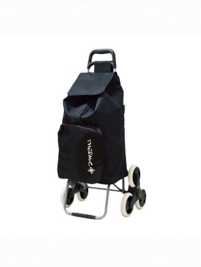 99 X 24 X 32 Cm, 99 Cm Height, 50 Kg Max Load Capacity Insulated Pocket Shopping Cart Trolley, Durable, High Quality, Soft Wheels, Made Of Premium Oxford Fabric, Multiple Colors Available