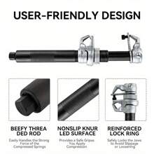 Heavy Duty Coil Spring Compressor Strut Suspension Clamp With Safety Bracket Set - Variant1 - View 5