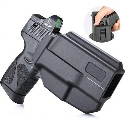 WARRIORLAND New OWB Holster Thumb Release & Optic Cut Compatible With Taurus G2C/G3C/PT111 Millennium G2/PT140 Right-Hand Side