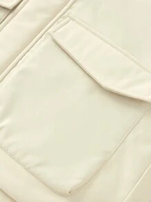 Balabala Cold-Resistant And Waterproof Outdoor Down Jacket With Fur Collar, Winter 2024 Collection - Khaki - View 8