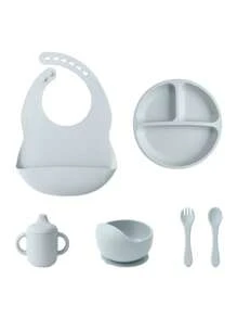 6 件个性化定制名字硅胶婴儿餐具防漏婴儿杯对比色盘子防水围兜便携式勺叉吸盘碗定制婴儿晚餐套装返校冬季礼物创意男孩女孩情人节,多功能,装饰,字母,时尚,现代,多彩,卡哇伊,可爱,可爱,休闲,定制,个性化,独特,定制,儿子,女儿