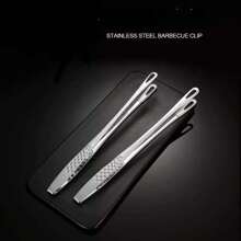 1/2pcs Food Tong Anti-Scald Cooking Clip, Kitchen BBQ Steak Tong, Bread Clip, Cooking Tool