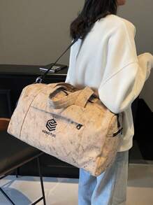 New Fashion Outdoor Fitness Bag With Separate Wet & Dry Compartment, Shoe Compartment And Breathable Design, Travel Backpack - Khaki - View 5