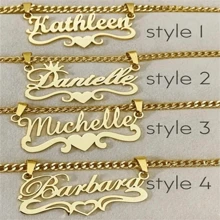 1 Stück Gold Rose Gold verschiedene Stiloptionen Personalisierte Halskette mit Edelstahl Herz-Anhänger, abnehmbare Kette, stilvoller personalisierter Schmuck, Modezubehör, das beste Geschenk für Freunde und Familie, für den Alltag und Partyveranstaltungen, Weihnachtsferien den ganzen Jahreszeit elegant und Hip Hop Stil ohne Beschichtung Thanksgiving Weihnachten