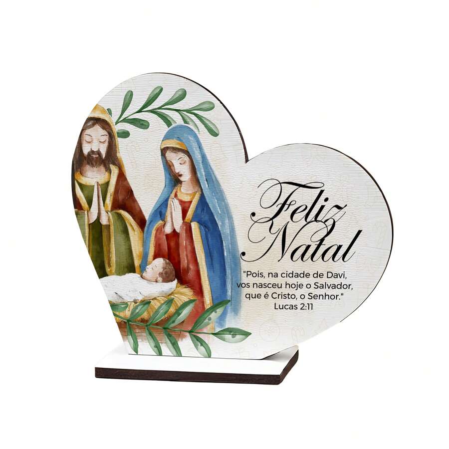 Nativity Scene Plaque Decoration - MDF - 30 單位 - 查看 1