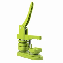 55cm Square Badge/Magnet Maker Machine For DIY Badge, Magnetic Tag, Promotional Metal Badge Customization - Green - View 2