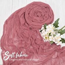 Teruntrue 20 Pack  Table Runner Cheesecloth Table Runner 10FT,Romantic Gauze Table Runner For Wedding Party Birthday Boho Table Decoration