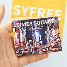 1 pièce Aimant de réfrigérateur japonais, Aimant de réfrigérateur Times Square États-Unis, Aimant de réfrigérateur New York, Aimant de réfrigérateur Mont japonais, Aimant de réfrigérateur de voyage japonais, Cadeau de vacances japonais, Décoration de maison colorée, Décoration de maison japonaise, Décoration de cuisine japonaise, Aimant photo, Autocollant magnétique photo