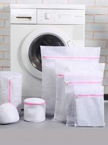 Túi giặt S/M/L/3 chiếc cho đồ mỏng manh, Túi giặt lưới, Túi giặt giày dép, Túi giặt có dây rút, Túi giặt áo ngực, Túi giặt tất, Túi giặt gia cố, Túi giặt chống biến dạng gia dụng, Túi giặt đồ lót và áo ngực, Túi lưới giặt chống rối, Túi phân loại quần áo hành lý - nhiều màu - Xem 1