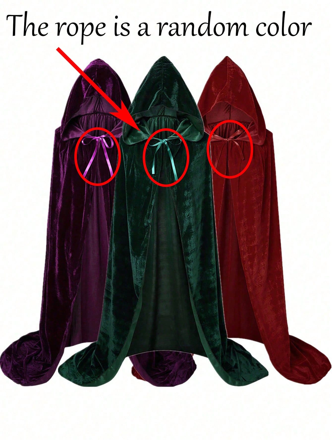 Set Costume Halloween Costume Da Strega Per Bambini CHUANGOU - Mantello E Benda Occhio, Per Halloween E Feste In Maschera Mantello Strega Halloween