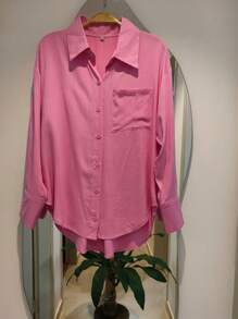 Women Blouses - Pink - View 1