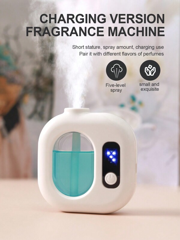 AOYI Rechargeable Smart Aroma Diffuser, Automatic Timed Fragrance Machine For Hotel, Bedroom, Bathroom, Air Freshener Scent Diffuser