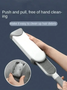 5 件装可重复使用宠物毛发刷 - 通过静电去除宠物毛发 - 适用于衣服、床上用品、沙发、家具和地毯 - 家庭清洁工具 - 彩色 - 查看 12