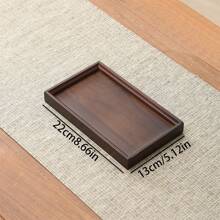 1 件竹制托盘、茶盘