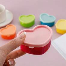 5pcs/Set Multi-Color Mini Food Storage Containers, Plastic, Rainbow Candy & Nut Organizer Boxes, Kitchen Spice & Jam Rack