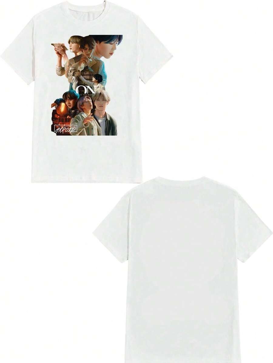 Unisex StreetWear T-Shirt 100% Cotton NEW! - 白色 - 查看 1