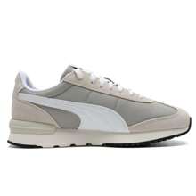 Puma R78 Nylon Retro Casual Shoes, Lightweight Vintage Unisex Sneakers, Low-Top Outdoor Daily Wear Non-Slip Athletic Shoes, Style No. 399250-02 - Smoke Gray-puma White-dark Gray - View 2