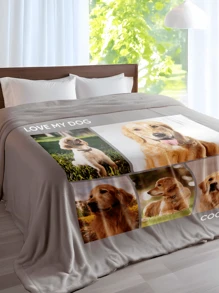 1 chiếc chăn in ảnh theo yêu cầu, chăn in ảnh và chữ cá nhân hóa, chăn ghép ảnh, chăn cho chó theo yêu cầu, chăn cho chó cá nhân hóa, chăn đắp cá nhân hóa, chăn ảnh chó, chăn ghép ảnh, đồ dùng văn phòng, chăn ảnh bạn thân, chăn ấm áp, quà tặng ảnh gia đình, quà cưới, quà sinh nhật, quà Ngày của Mẹ, quà Ngày của Cha, quà tặng cho bố mẹ, quà tặng cho bạn bè, quà tặng cho người yêu - Năm hình ảnh + chữ - Xem 2