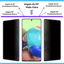Privacy Glass Film For Moto E14 / 3D Full Screen Protector Film. - màu đen - Xem 2