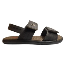 Veneto Men's Sandals Easy To Fit Self-Adhesive Comfortable - Rỉ Nâu - Xem 2