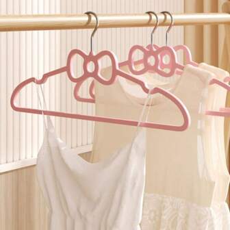 20 件/10 件塑料衣架，蝴蝶设计衣架，超薄节省空间 360 度旋转挂钩，防滑成人衣架，适用于夹克、衬衫、连衣裙、裤子、领带，是理想的家居收纳工具