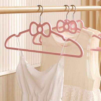 20pcs/10pcs Plastic Hangers, Butterfly Design Hangers, Ultra Thin Space-Saving 360 Degree Swivel Hook, Anti-Slip Adult Coat Hangers, Suitable For Jackets, Shirts, Dresses, Pants, Ties, Ideal Home Organizer