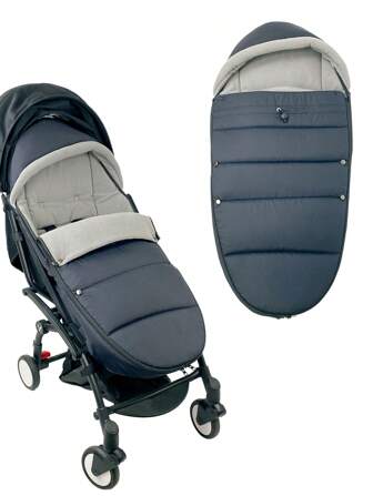 1pc Universal Baby Stroller Foot Cover, Thick, Windproof, Waterproof, Warm For Winter