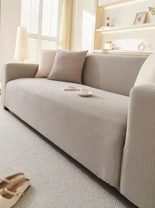 1 pezzo Fodera per divano in tinta unita con texture, fodera elastica minimalista moderna antiscivolo per divano, adatta per animali domestici, per soggiorno, camera da letto, ufficio, adatta per tutte le stagioni, lavabile in lavatrice