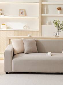 1 pezzo Fodera per divano in tinta unita con texture, fodera elastica minimalista moderna antiscivolo per divano, adatta per animali domestici, per soggiorno, camera da letto, ufficio, adatta per tutte le stagioni, lavabile in lavatrice