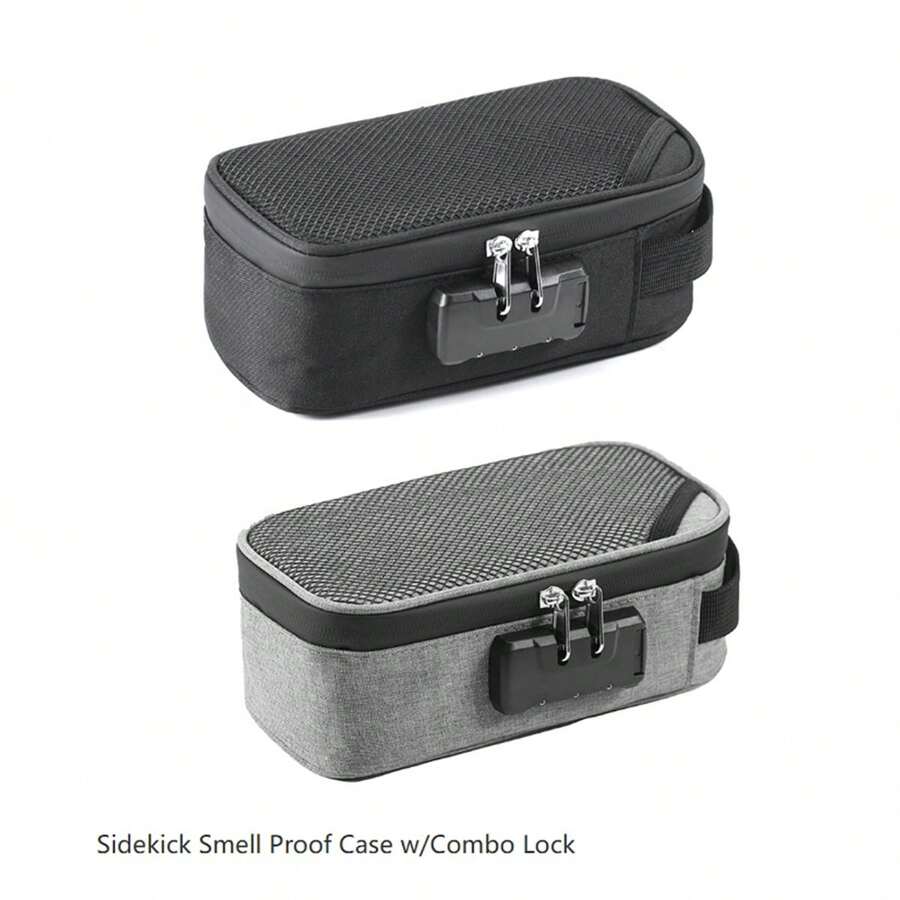 1 件，带密码锁的防臭袋 - 用于药物和贵重物品的无味旅行储物容器 - 1PC - 查看 1