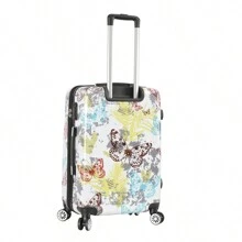 Design francez de marcă europeană Material POLICARBONAT de 20 de inci, imprimare completă, extensibilă, de capacitate mare, silențioasă, cu blocare sigură, impermeabilă și rezistentă la zgârieturi, esențială pentru călătorii, obligatorie pentru vacanță, elegantă și la modă, ușoară și confortabilă, cadou special pentru călătorii de familie, articol de top pentru primăvară/vară, în culori strălucitoare, potrivită pentru bărbați și bagaje de mașină.