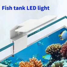 RGB Color Clamp Fish Tank Light,Aquarium Light,Full Spectrum Planted Tank Lamp,USB High Brightness LED Aquarium Light, White & Blue Spectrum For Aquatic Plants,Suitable For Round And Square Fish Tanks