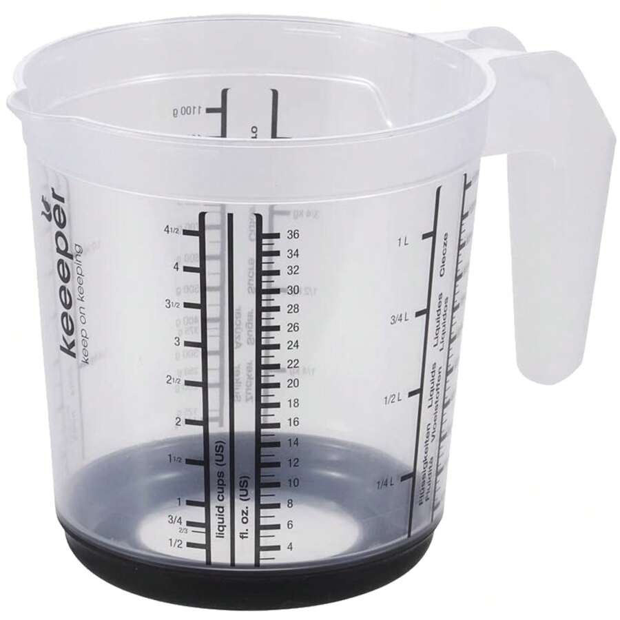 Well Home Jauge, PP/TPE, Gris Graphite, 1 Litre