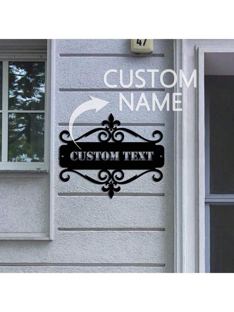 Targa Vintage In Latta 'Close Gate' - Decorazione Per Stalle E Cavalli 30,5x20,3 Cm