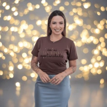 New Year T-Shirt "365 New Opportunities Are Coming" Personalized New Year T-Shirt Happy New Year - 鏽棕色 - 查看 1