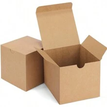 10pcs Personalized Customization /4 X 4 X 4 Inch Gift Boxes, Small Gift Boxes , White/ Paper Box With Lid For Party Favor, Ornaments, Bridesmaid Proposal, Candle Boxes Packaging,Halloween Decor,Birthday Decorations,Birthday,Wedding,Party Decorations,Christmas Decorations,Bride, Party,Gift Box,