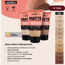 Hidraluronic Matte Liquid Foundation 26ml - - V100 - Xem 2