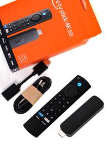 Fire TV Stick 4K MAX With Voice Remote With Alexa (Includes TV Controls) | Dolby Vision Fire Tv Stick 4k Max 16gb Wifi 6 Ultra Fast Color Black - 黑色 - 查看 2