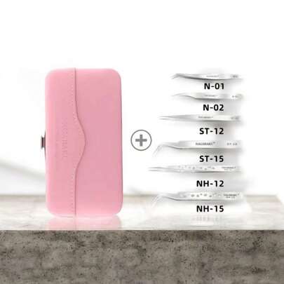 Kit De Pinzas Nagaraku Para Extensiones De Pestañas