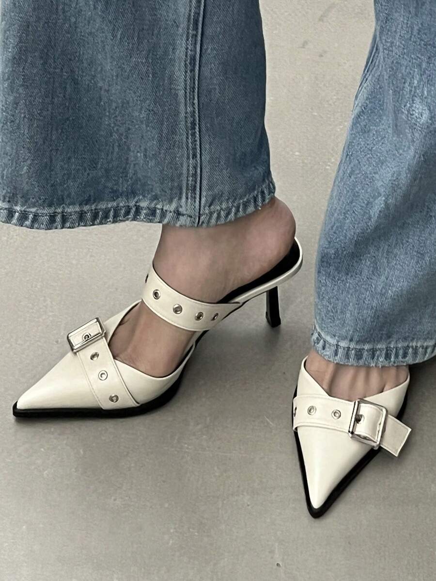 Offene Zehe Hochzeitsschuhe Su.cheny 3 " 4 " Absatz Satin Weiß Elfenbein Spitze Satin Brautschuhe Mit Spitze Perlen