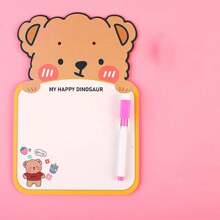 1 bảng vẽ hoạt hình có thể xóa được, bảng trắng hai mặt để viết và vẽ nguệch ngoạc, bảng tin có thể xóa được (Màu bút ngẫu nhiên) - Nhiều màu - Xem 14