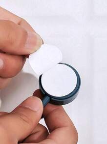 1/10/20pcs Black Self-Adhesive Wall Hooks, No Damage Door Hooks For Hanging Clothes, Strong Adhesive Hook Hangers - Multicolor - View 2