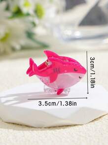 2pcs/3pcs Women's Chic Elegant Acrylic Sea Elements Hair Clips - Seahorse, Starfish, Octopus, Suitable For Bangs, Side Hair, Princess Hairstyles, Cute Streetwear Accessories Hair Claws Claw Clips Hair Jaw Clip Hair Clamps Hair Clutch Hair Claw Clip Fall Winter Hair Accessories For Women For Vacation Outfits Woman - Multicolor - View 5