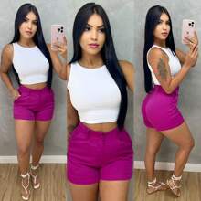 Short Alfaiataria Pimenta Doce