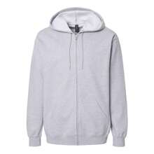 Gildan - Softstyle® Full-Zip Hooded Sweatshirt - SF600 - Màu xám thể thao - Xem 4