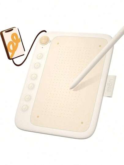 Tablet de Desenho Ugee Q6 16K, Android, 6 Teclas, Portátil