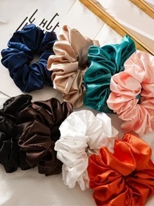 Magic Brush And Octopus Brush Kit For Straight And Curly Hair With 2 Satin Scrunchies For Hair Kit