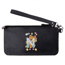 Carteiras de couro portáteis versáteis de grande capacidade porta-cartões de crédito bolsa de mão bolsa de celular com zíper celular multicamadas carteiras de celular femininas masculinas organizador de pacotes suprimentos para dormitório escolar e bolsa de volta às aulas