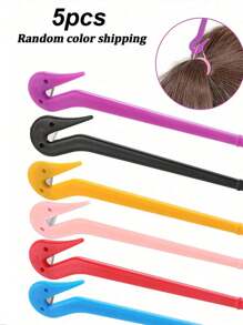 5 Reusable Rubber Band Cutting Tools, Portable Rubber Band Knife, Wound Free Hair Removal, Shipped In Random Colors - Multicolor - View 11