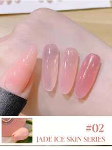 15毫升半透明裸色指甲油，新款流行美甲底色，玉色、果冻色、裸色、冰透明奶茶色，美甲沙龙专用，DIY美甲 - 彩色 - 查看 18